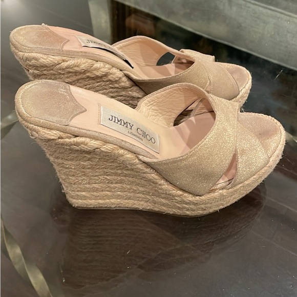 Jimmy Choo Espadrille wedge Sandal - Picture 2 of 5